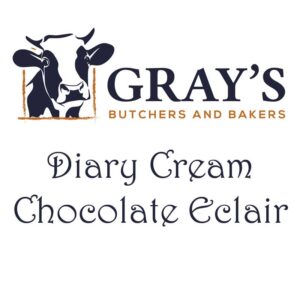 Diary Cream Chocolate Eclair