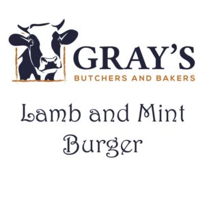 Lamb and Mint Burger