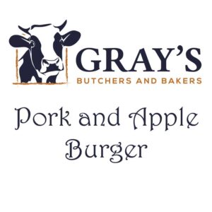Pork and Apple Burger